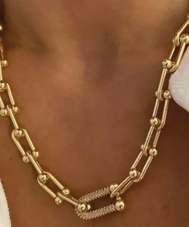 Tiffany Taşlı Model Kolye