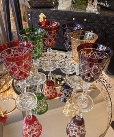 OVAL UZUN KADEH 6 lı renkli