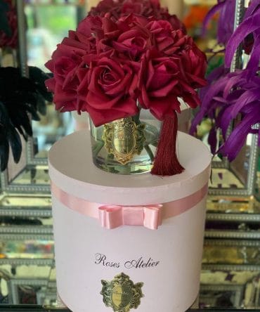 Gül Buketi Oda Kokusu 12 Lİ Bordo Renk (Kopya)