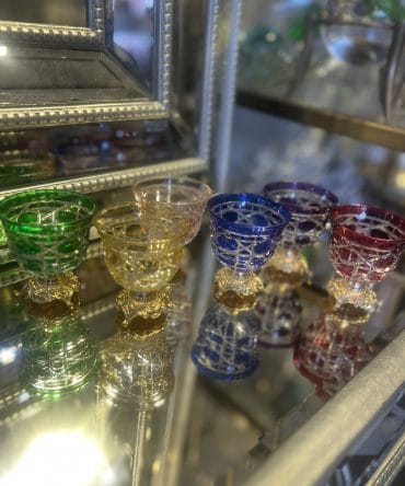 Dior Kristal lokumluk gold ayaklı